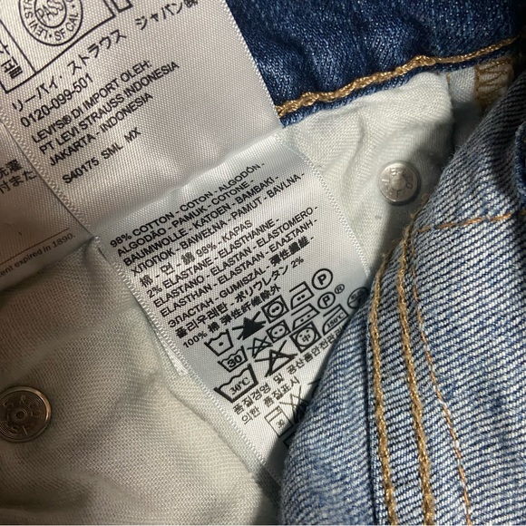 Levi’s 541 Athletic Taper Stretch Jeans Blue - Picture 15 of 16